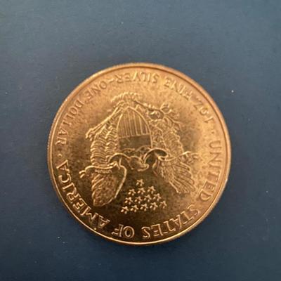 1994 Walking Liberty Silver Dollar Coin .999