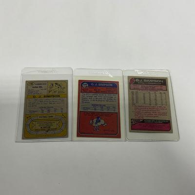 -129- SPORTS | Vintage O.J. Simpson Cards