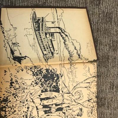 Tom Sawyer and Huckleberry Finn vintage books