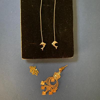 14kt Gold Scrap and wear jewelry lot