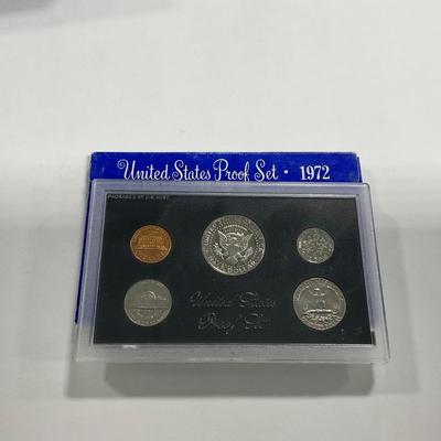 -134- COINS | US Mint Proof Sets 1968, 1969, 1970, and 1972