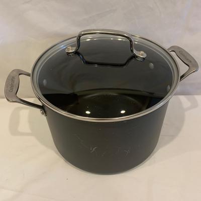 Cuisinart Pots, Steamer Basket, and Cast Iron Pan (K-KW)
