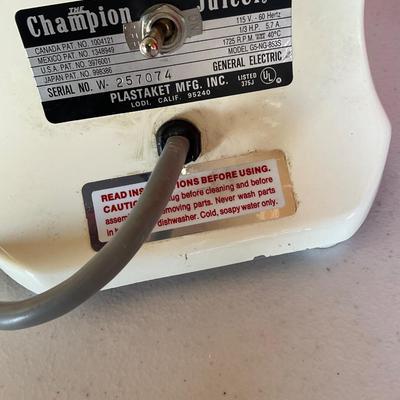 Champion Juicer Complete