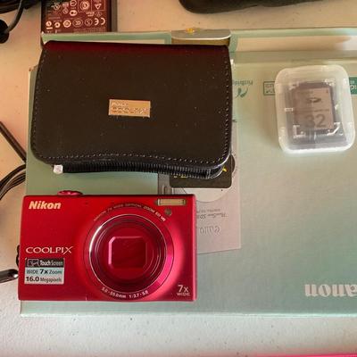 Nikon coolpix Camera and supplies