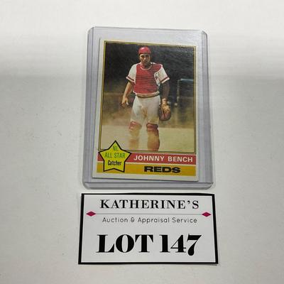 -147- SPORTS | Johnny Bench Reds #300 Card
