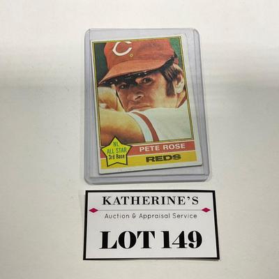 -149- SPORTS | Pete Rose Reds #240 Card