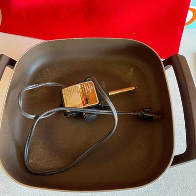 Vintage electric skillet.