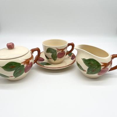 FRANCISCAN ~ Apple ~ Service For 10 ~ Coffee/Tea Set ~ 22 Pieces