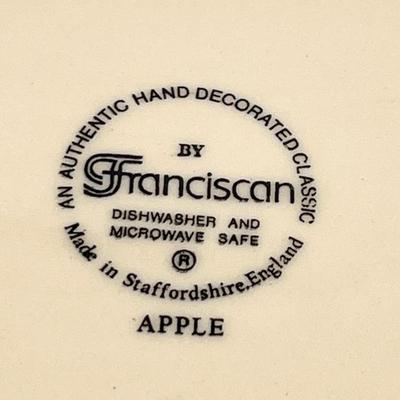 FRANCISCAN ~ Apple ~ Seven (7) Piece Serving Set