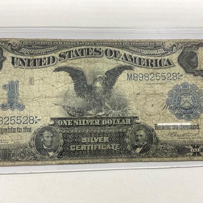 -155- CURRENCY | 1899 Black Eagle Large Silver Certificate