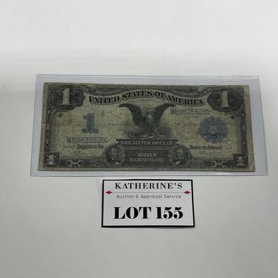 -155- CURRENCY | 1899 Black Eagle Large Silver Certificate