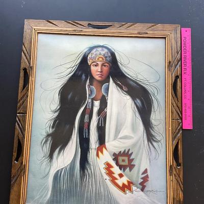 Z. Garcia framed Print