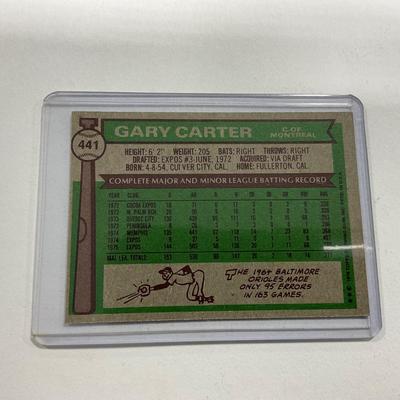 -166- SPORTS | Gary Carter Expos #441 Card