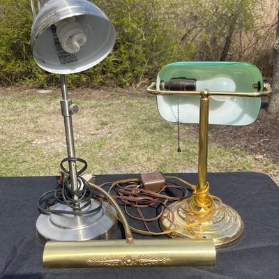 Lot 23 - Three table lamps Not Tested