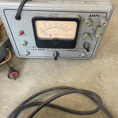 Lot 38 - Vintage Electric tester, intercom and more