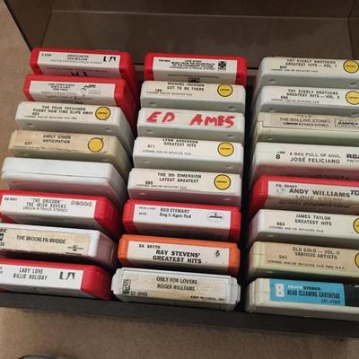 8 track tape collection