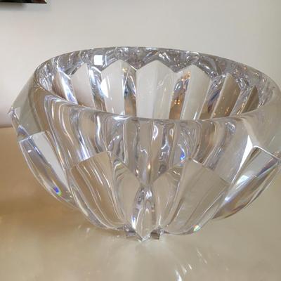 Orrefors Zodiac bowl crystal