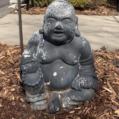 Laughing Buddha Garden Statue (P-HS)