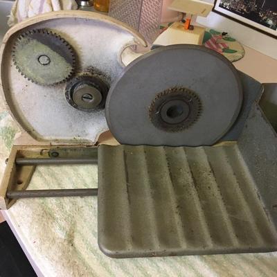 Grandmas meat slicer