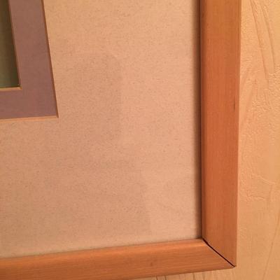 vintage  3D wallhanging art 17" square