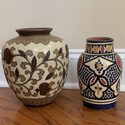 Two Ceramic Vases (LR-HS)