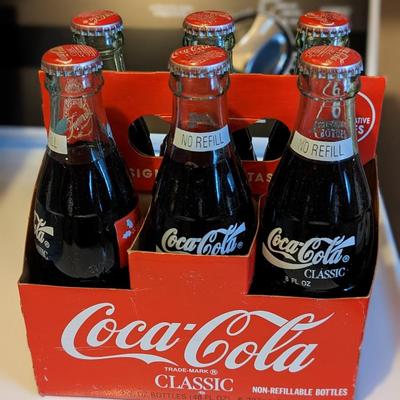 1993 6 Pack Coca-Cola Original Classic