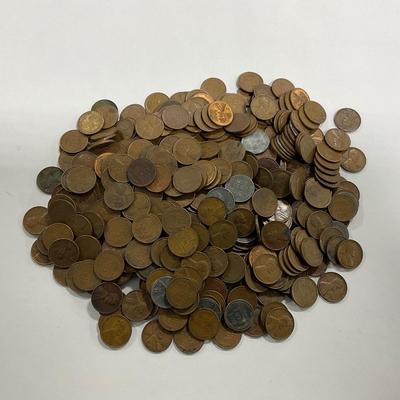 -197- COINS | 3lbs Lincoln Wheat Cents