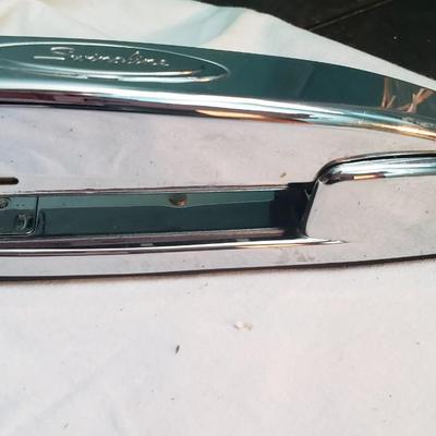 Silver Chrome Swingline Stapler with box of staples