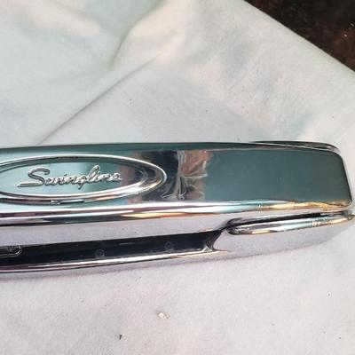 Silver Chrome Swingline Stapler with box of staples