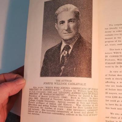 Americans of Italian Descent in New Jersey  book 1950