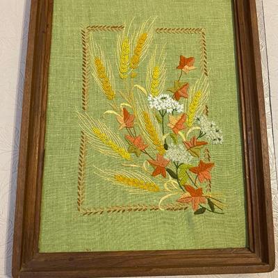 Hand  embroidery Picture