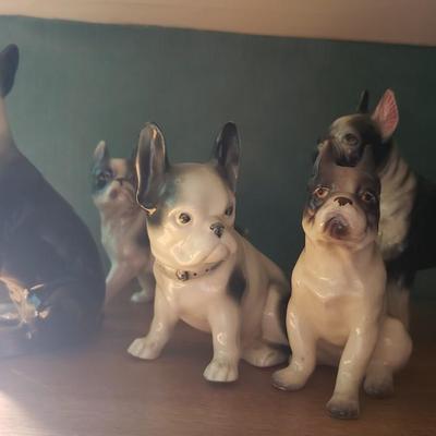 Dog Boston Terrier Figurine collection