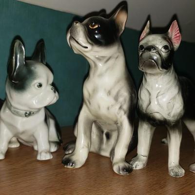 Dog Boston Terrier Figurine collection