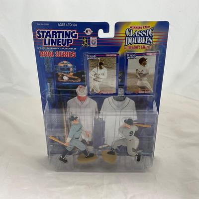 -210- SPORTS | 1999 Starting Lineup Classic Doubles | Babe Ruth & Rodger Maris