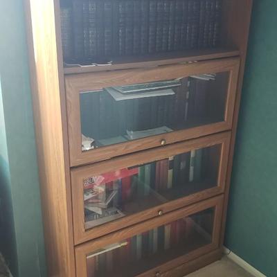 Barrister lawyer bookcase one of two #1