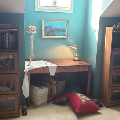 Barrister lawyer bookcase one of two #1