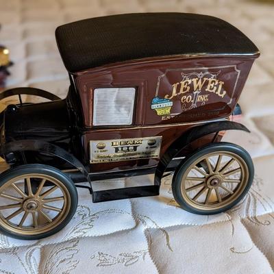 75th Anniversary Jim Beam Decanter Model A Delivery Truck, Jewel Co. Inc.
