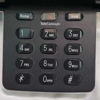 Vintage Teleconcepts Phone Telephone with Acrylic body