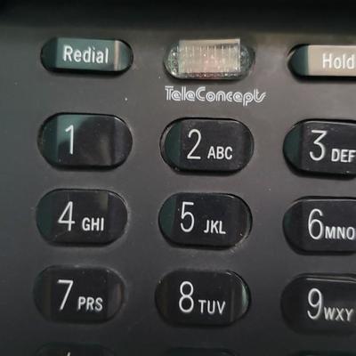 Vintage Teleconcepts Phone Telephone with Acrylic body