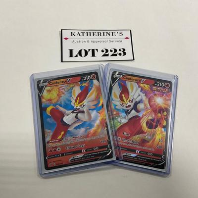 -223- POKÃ‰MON | Cindrace V Cards