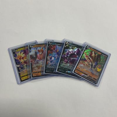 -224- POKÃ‰MON | DracozoltV, ConkeldurrV, SneaslerV, DrapionV, ZamazenlaV Cards