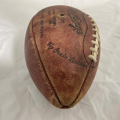-232- SPORTS | 1970â€™s Rawlings Bert Jones Football