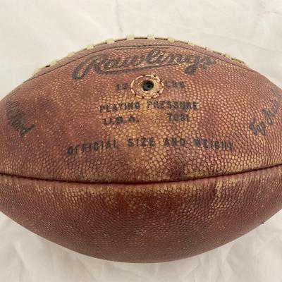 -232- SPORTS | 1970â€™s Rawlings Bert Jones Football