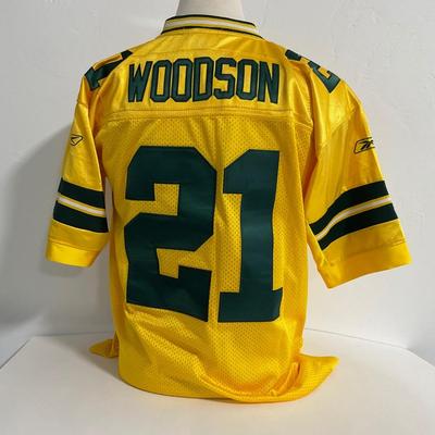 -234- SPORTS | NFL Green Bay Packers Jersey Size 50  | #21 Charles Woodson