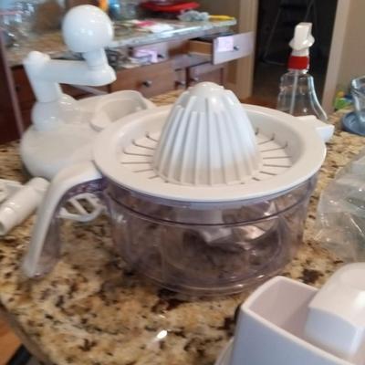 KITCHEN AID FOOD PROCESSER AND MORE