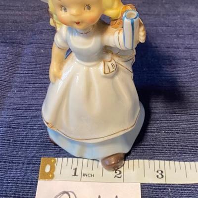 Vintage Lefton Dutch Girl w/Bonnet