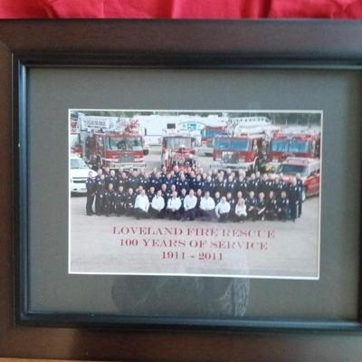 LOVELAND FIRE RESCUE T-SHIRTS, PICTURES AND REPROD HELMET