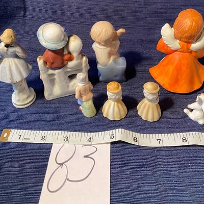 Vintage Lot of Porcelain Figurines