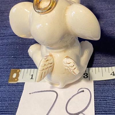 Vintage Porcelain Elephant Ring Holder
