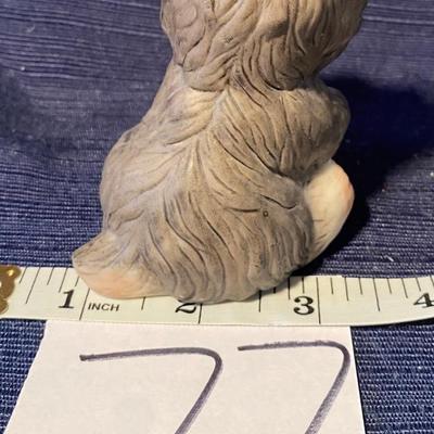 Vintage Homco Yorker Dog